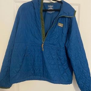 LL Bean Insulated Anorak L (fits like a men’s medium)